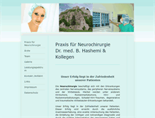 Tablet Screenshot of neurochirurgie-singen.com